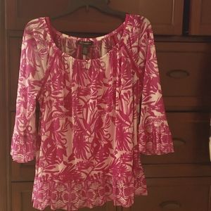 INC Blouse in Fuschia Size L